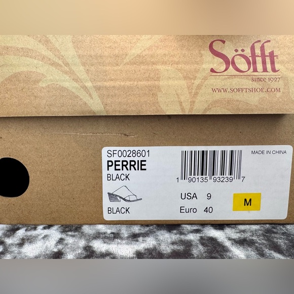 Sofft Perrie Black Slide Sandal Size 9 - Picture 14 of 14